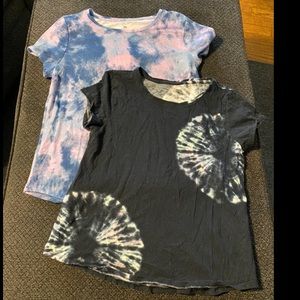 2 Girls So Favorite Tee Tie Dye Shirts XL (14/16)